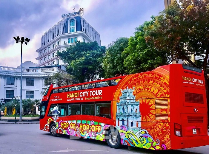 xe buýt city tour Hà Nội