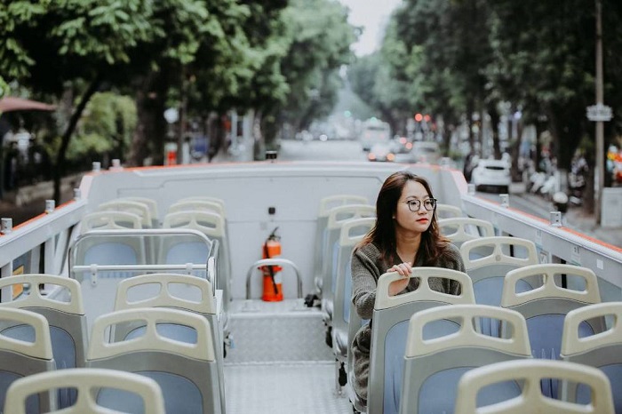 xe buýt city tour Hà Nội