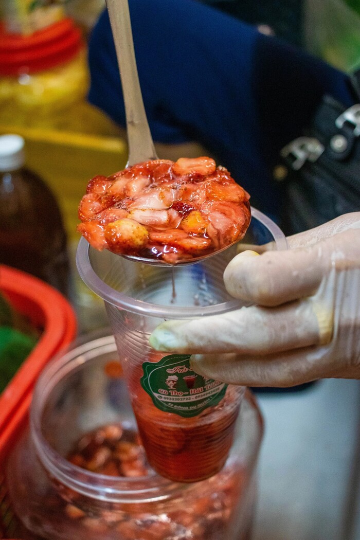 thức uống giải nhiệt mùa hè ở TP HCM trà dâu khu Đông Du