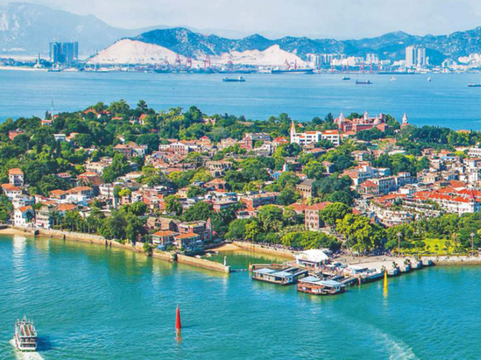 Chiêm ngưỡng vẻ đẹp Đảo Cổ Lãng Tự 