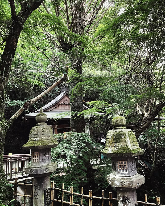 Không gian thiền định giữa núi rừng tại chùa Nanzoin Nhật bản