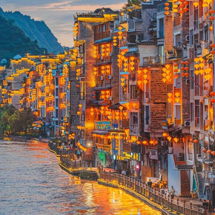 Trấn Viễn Cổ Trấn - Cẩm nang du lịch Quý Châu Trung Quốc.