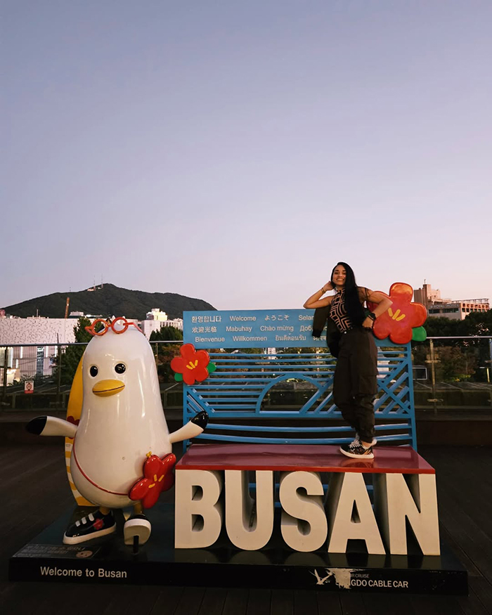 Ghé thăm tháp busan tower Hàn quốc vào Mùa thu (tháng 9 - tháng 11)