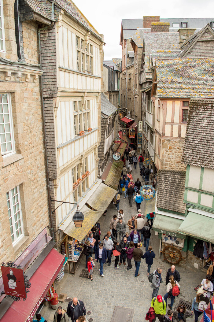 Chiêm ngưỡng các công trình kiến trúc nổi tiếng trên đảo Mont Saint-Michel Pháp
