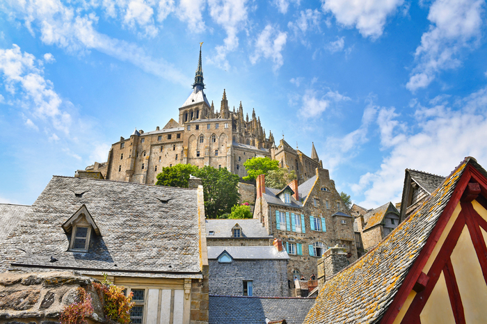Chiêm ngưỡng các công trình kiến trúc nổi tiếng trên đảo Mont Saint-Michel Pháp