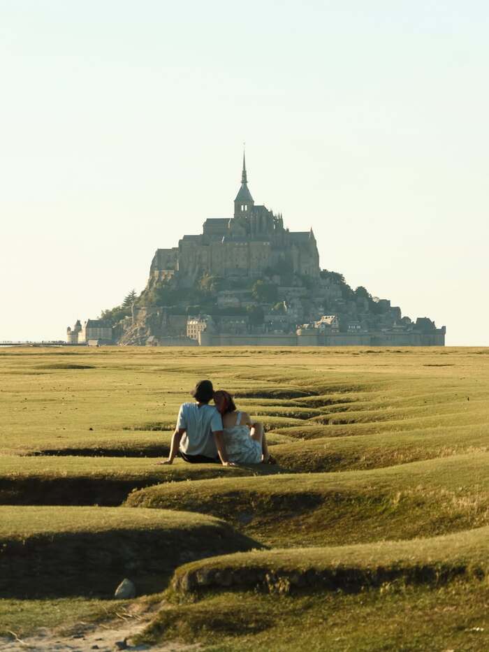 đảo Mont Saint-Michel Pháp là một trong những điểm du lịch nổi tiếng nhất châu Âu