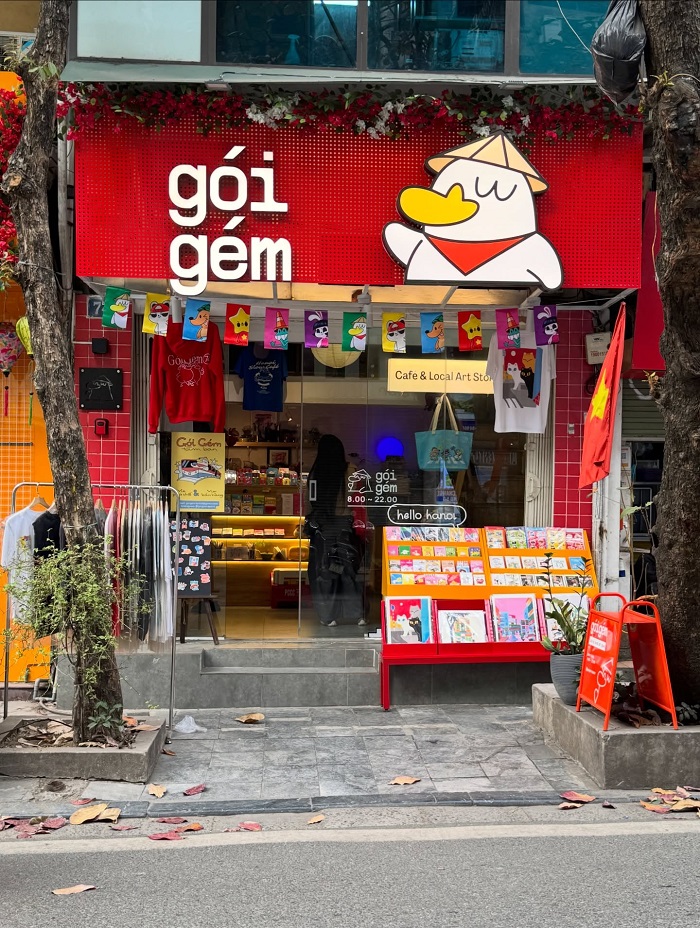 Một địa điểm bán quà lưu niệm ở Hà Nội khác có concept cực hay ho