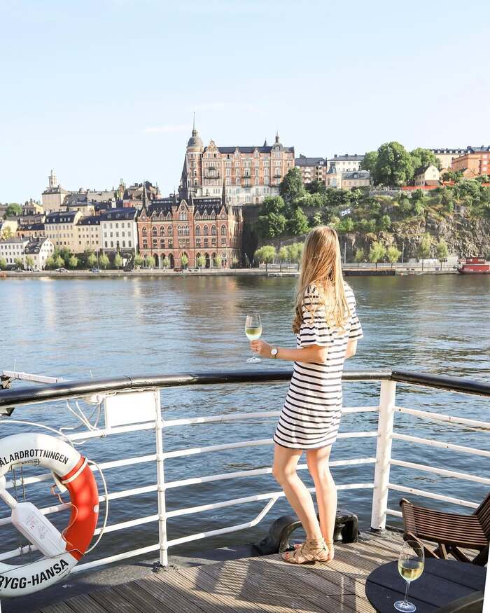 Kinh nghiệm du lịch Stockholm Thụy Điển - Đi thuyền du ngoạn ngắm cảnh