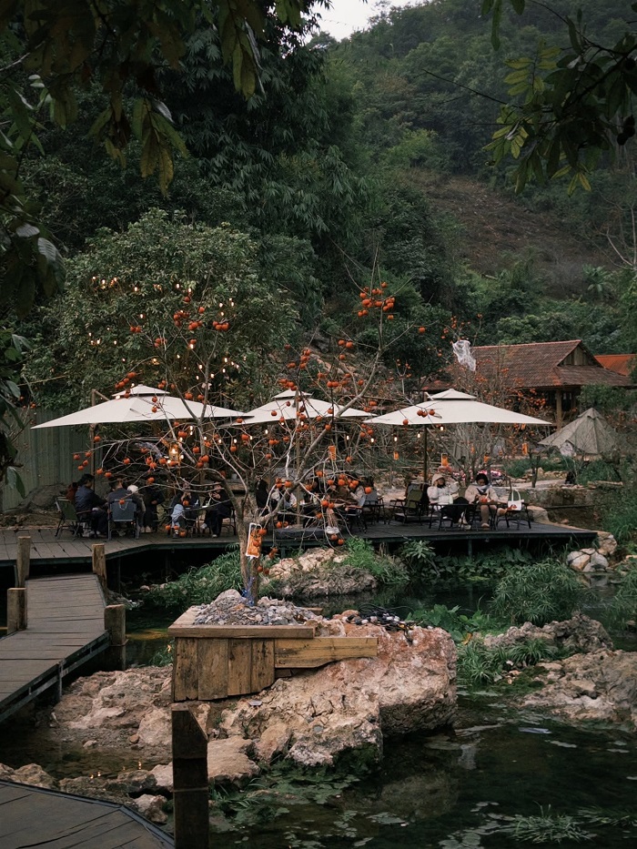 Ngõ Suối Cafe Mộc Châu góc nào cũng đẹp