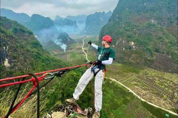 Trải nghiệm chạm tới giới hạn bản thân tại cổng trời Yên Sơn