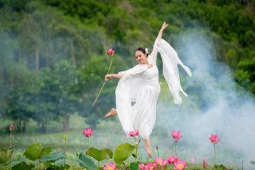 Hè đến, ghé đầm sen Trà Lý Quảng Nam vào mùa đẹp nhất