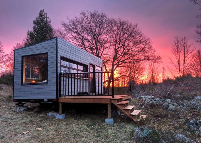 Cabin nhỏ ở Ontario, Canada - không gian riêng ngọt ngào cho những cặp đôi mới cưới