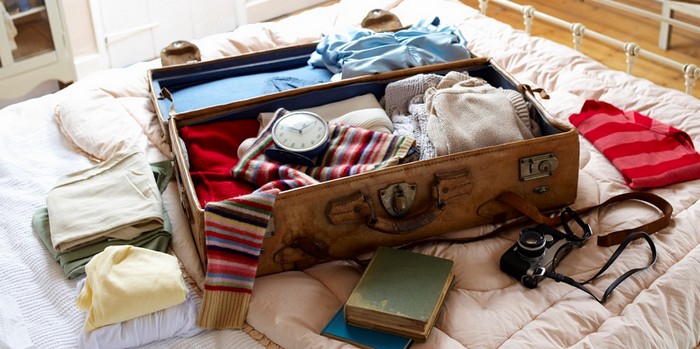 Bí kíp giúp chuyến bay đường dài dễ chịu hơn: mang hành lý gọn gàng. 