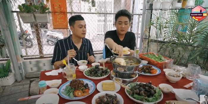 Quang Vinh du lịch Cần Thơ làm food tour hoành tráng nhưng vẫn né món thịt chuột 