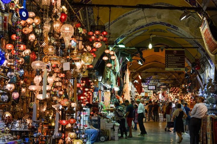 Chợ Grand Bazaar - điểm đến ở Istanbul