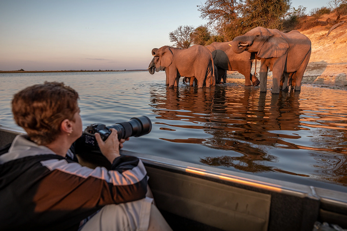 Chobe, một trong những công viên quốc gia đẹp nhất Botswana.