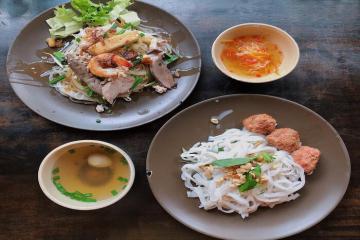 Ghé Bạc Liêu đừng quên thưởng thức bánh tằm Ngan Dừa, đặc sản nức tiếng đồng bằng sông Cửu Long