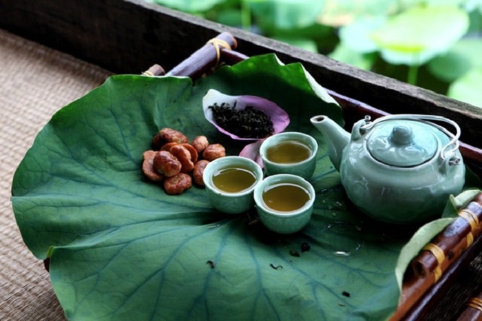 Trà sen Tây Hồ - Liều thuốc tinh thần cho người thưởng trà