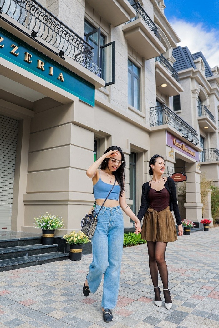 Góc nào ở Vinhomes Ocean Park 2 lên ảnh cực chất. Ảnh: Tuổi trẻ