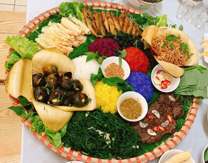 Khi chín đến độ hoàn hảo, xôi nếp nương có hương thơm phức và hạt xôi dẻo mịn.