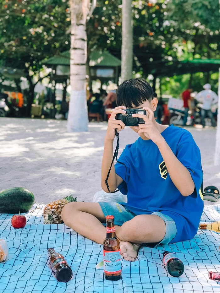 Khu du lịch Mũi Nai thích hợp để tổ chức picnic, dã ngoại khi du lịch Hà Tiên Kiên Giang
