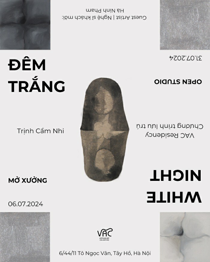 triển lãm tháng 7 ở Hà Nội Mở xưởng: “Đêm trắng”