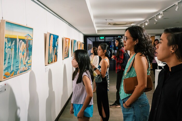 triển lãm tháng 7 ở TP HCM Moiré thu hút nhiều tâm hồn đam mê nghệ thuật