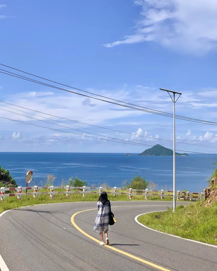 những cung đường đẹp ở Côn Đảo Cỏ Ống