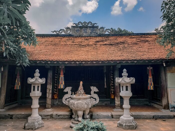 Địa điểm du lịch nằm ở phố Hiến - Chùa Chuông Hưng Yên Thái Bình 