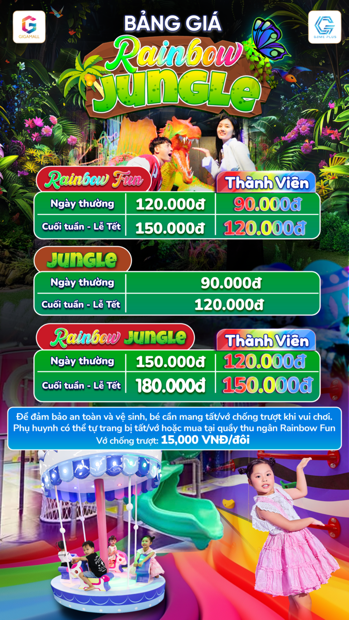 Các trò chơi khác tại công viên khủng long JPark TP HCM