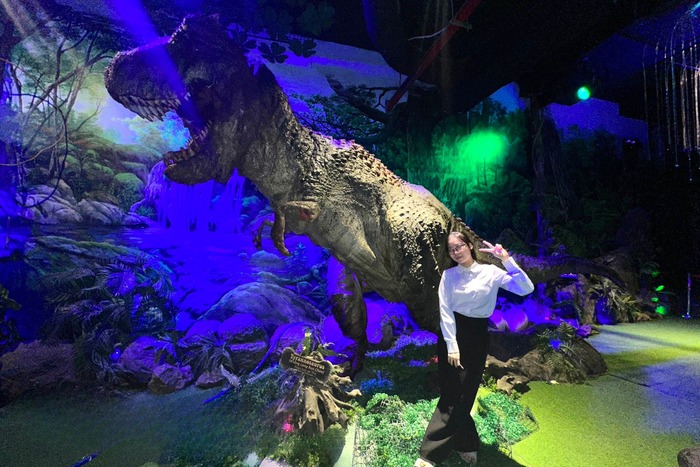 Check-in ở công viên khủng long JPark TP HCM