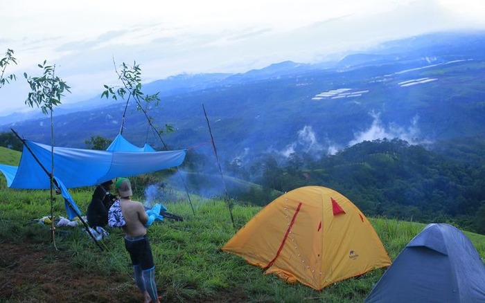 Địa điểm cắm trại ở Ninh Bình - Núi Ngọc Hà Nam