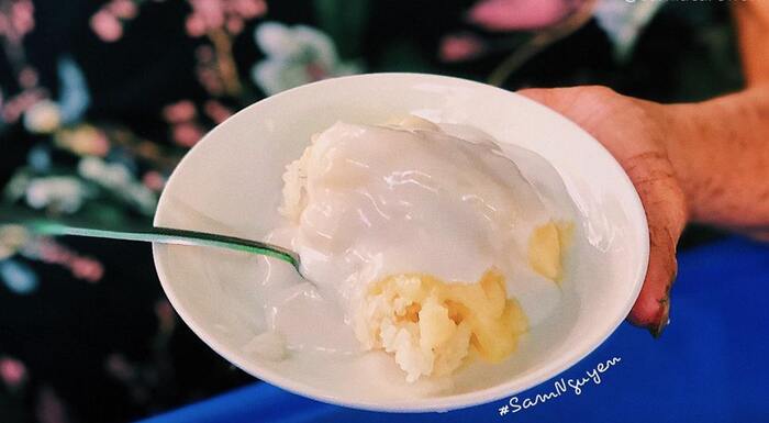 Món ăn sáng ngon nhất An Giang - Xôi xiêm Châu Đốc