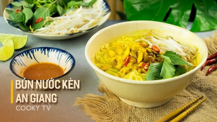 Món ăn sáng ngon nhất An Giang - Bún nước kèn