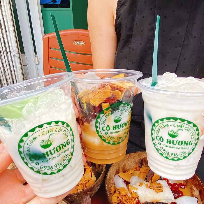 Khám phá các quán dừa dầm ngon tại Hải Phòng - Dừa dầm cô Hương