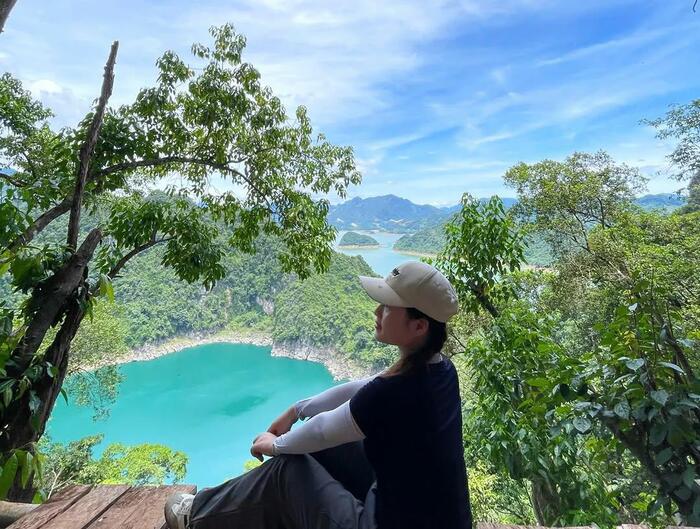 Du lịch vịnh Ngòi Hoa Hòa Bình Phú Thọ - Ghé thăm Hồ Mắt Rồng