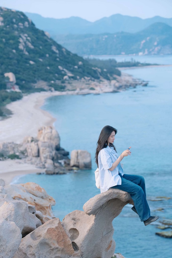 biển Mỹ Hòa Ninh Thuận Thời điểm nào biển Mỹ Hòa Ninh Thuận cũng đẹp