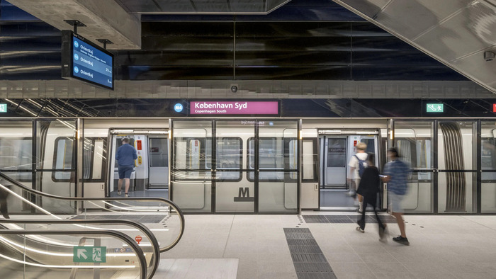 Phương tiện di chuyển đến đài phun nước Gefio Đan Mạch là metro