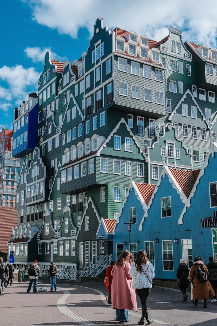 chiêm ngưỡng các căn nhà truyền thống ở làng Zaanse Schans Hà Lan