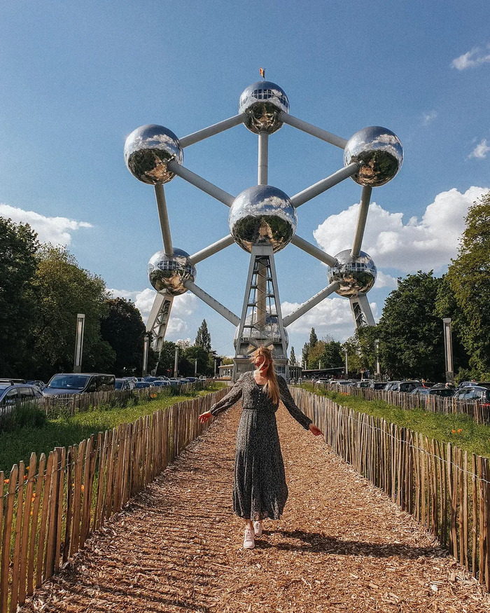 Khám phá thiết kế mô hình phân tử Atomium Bỉ 