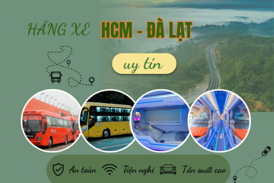 Top 5 hãng xe HCM - Đà Lạt uy tín, an toàn và đáng trải nghiệm