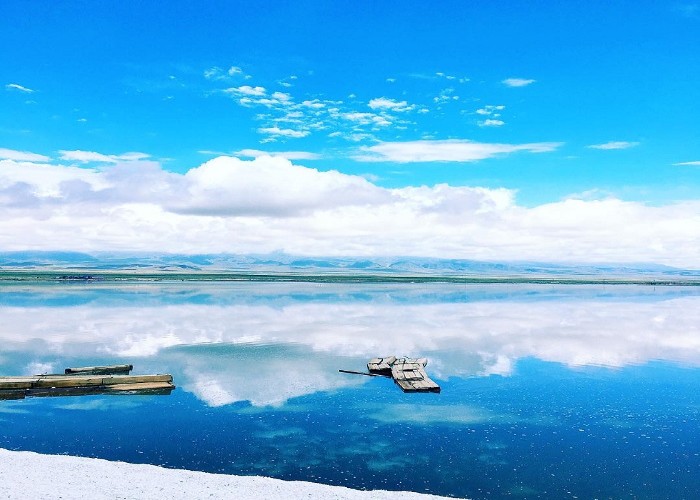 Hồ muối Chaka Trung Quốc 