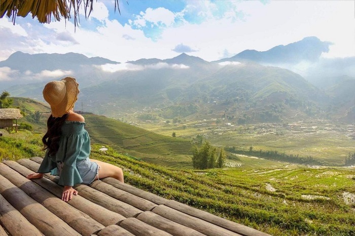 homestay view đồng lúa