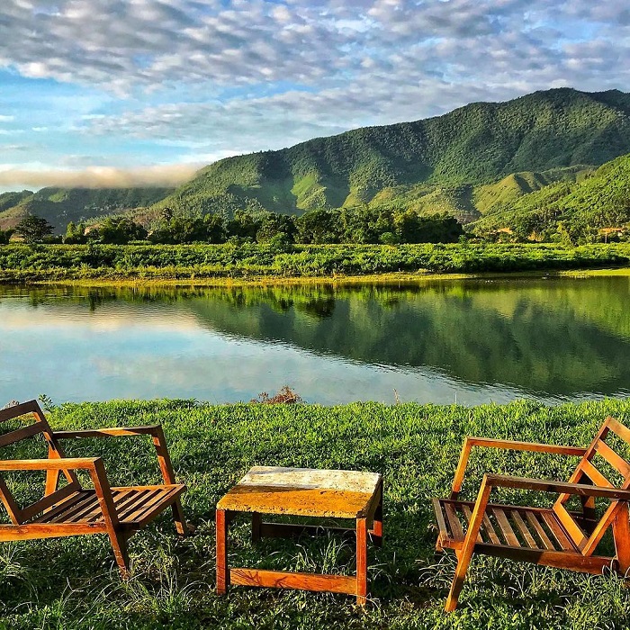 khu du lịch ven sông Yên Retreat