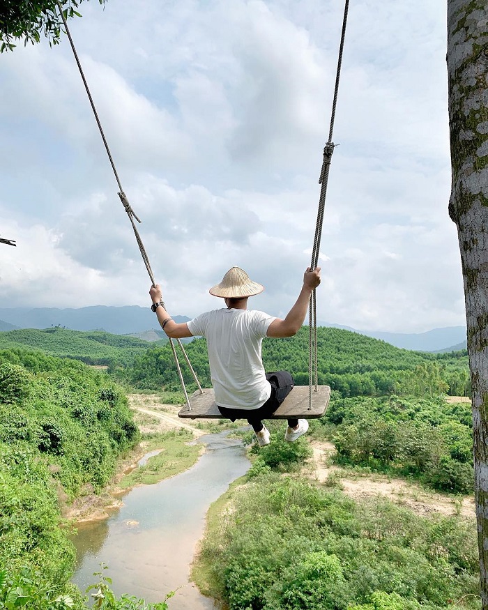 xích đu sống ảo