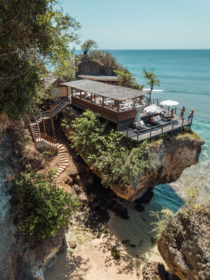 câu lạc bộ bãi biển ở Bali Ulu Cliffhouse