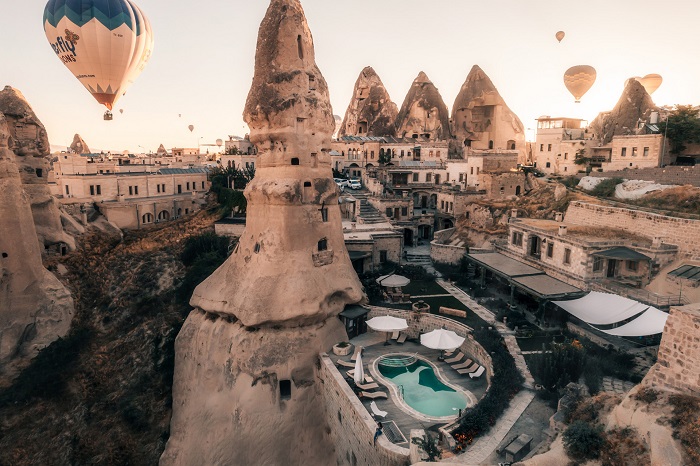 địa điểm lưu trú khi du lịch Cappadocia 