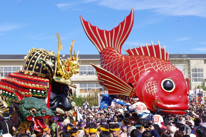 lễ hội mùa thu Nhật Bản ở Nagasaki