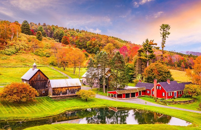đến New Hampshire tận hưởng mùa thu ở New England