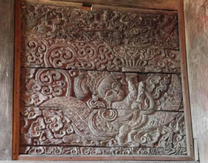 Chiêm ngưỡng những bức phù điêu gỗ của chùa Thái Lạc Hưng Yên